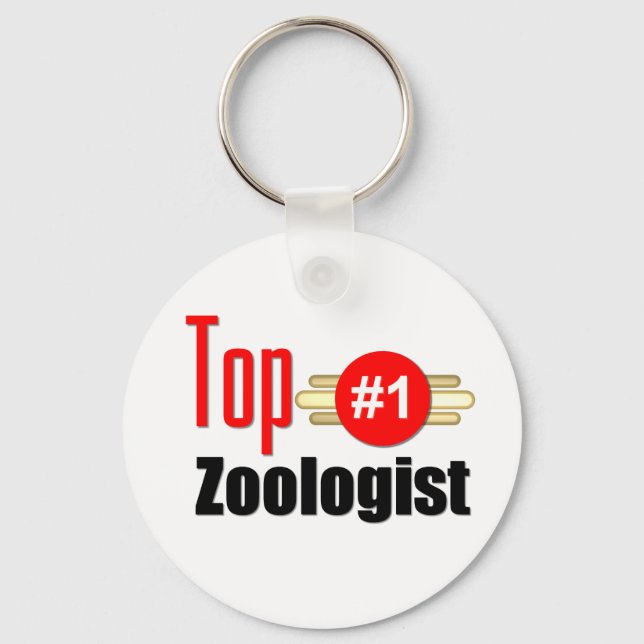 Top Zoologist Key Ring (Front)