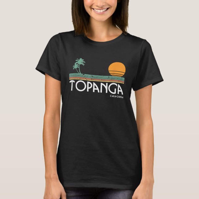 Topanga California T-Shirt (Front)