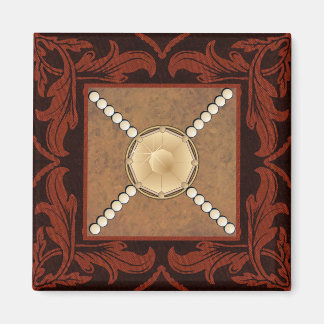 Topaz and Pearl designer magnet