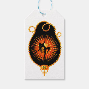 Topaz Citrine November Birthstone Gift Tags