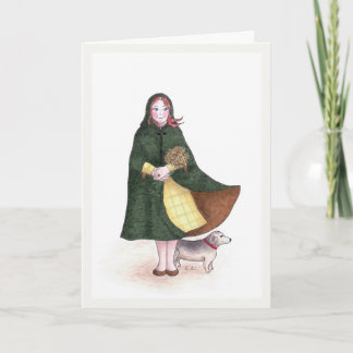 Topaz - November birthday for her Card