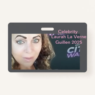#TOPCELEBRITY #LAURAHLAVERNEGUILLEN 2025 ID BADGE