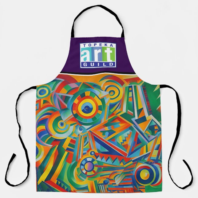 Topeka Art Guild Abstract Apron (Front)