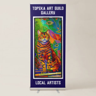 TOPEKA ART GUILD GALLERY RETRACTABLE BANNER