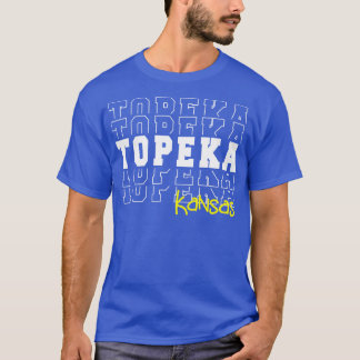 Topeka city Kansas Topeka KS T-Shirt