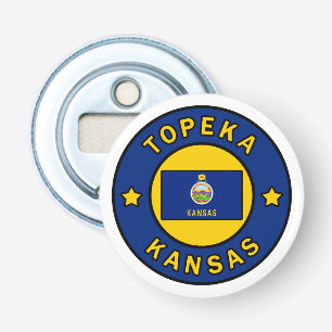 Topeka Kansas Bottle Opener