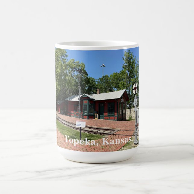 Topeka Kansas Coffee Mug (Center)