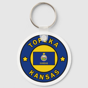 Topeka Kansas Key Ring