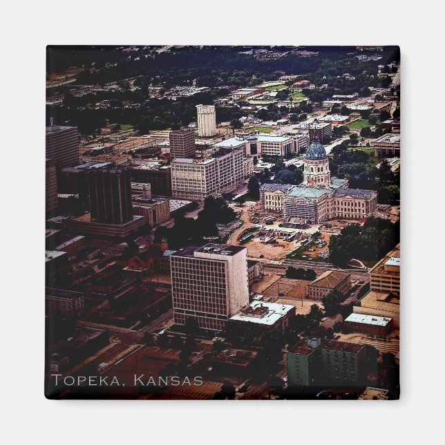 Topeka, Kansas Magnet (Front)