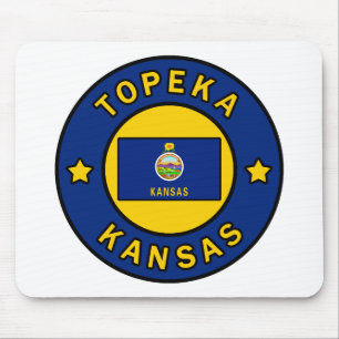 Topeka Kansas Mouse Mat