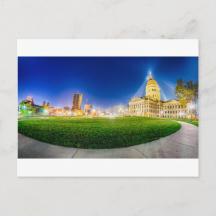 Topeka Kansas skyline Postcard