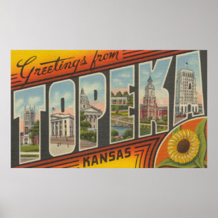 Topeka, KansasLarge Letter ScenesTopeka, KA 2 Poster