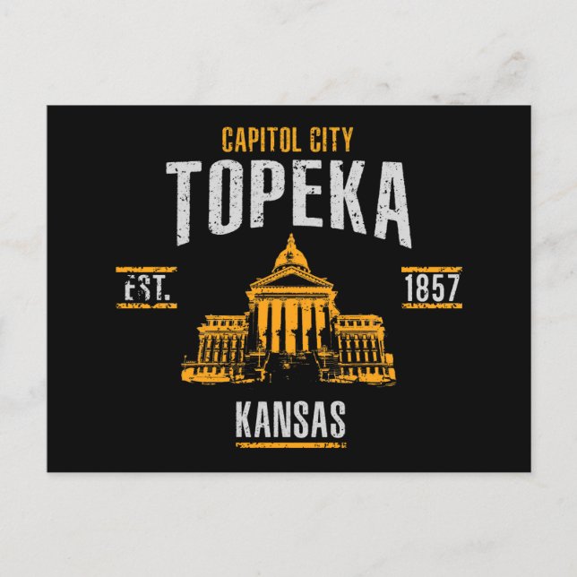 Topeka Postcard (Front)