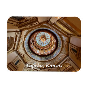 Topeka State Capitol dome Magnet