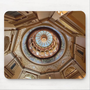 Topeka State Capitol dome Mouse Mat