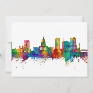 Topeka Wyoming Skyline Invitation