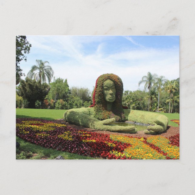 Topiary Art Postcard (Front)