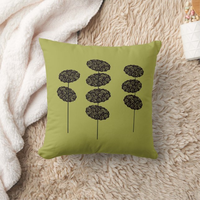 Topiary Trees Cushion (Blanket)
