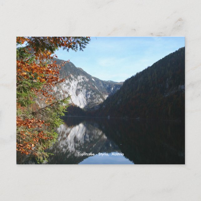 Toplitzsee - Styria, Austria Postcard (Front)