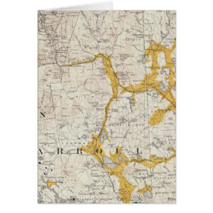 Topographic and Glacial Map of New Hampshire 2