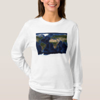 Topographic & bathymetric shading of full earth
