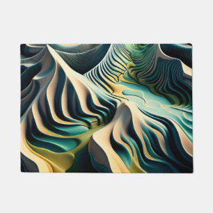 Topographic Currents Doormat