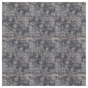 topographic map contour lines map grid design fabric