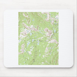 Topographic Map Mouse Mat