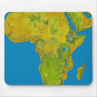 Topographic view of Africa Mouse Mat