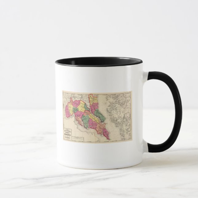 Topographical atlas of Maryland counties 6 Mug (Right)