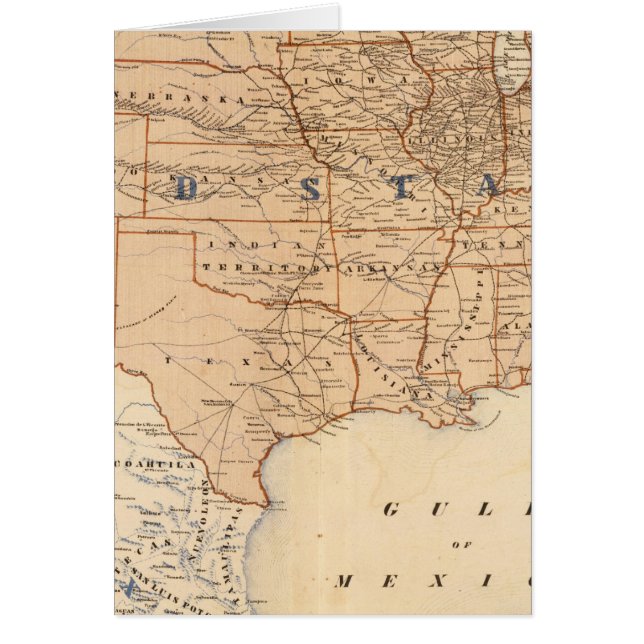 Topographical Map of the United States (Front)