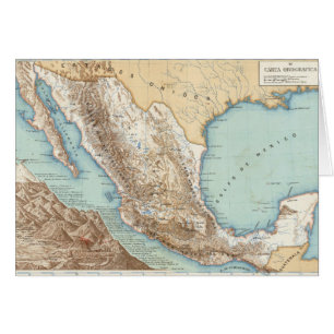 Topography of Mexico