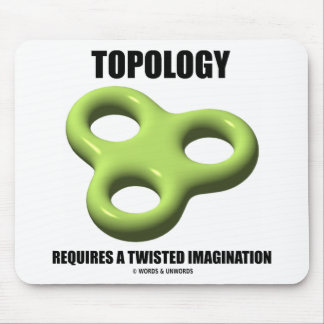 Topology Requires A Twisted Imagination (Toroid) Mouse Mat