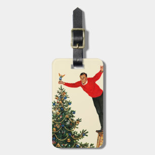 Topping the Tree Luggage Tag