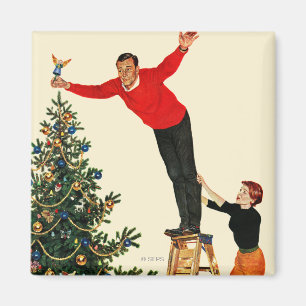 Topping the Tree Magnet