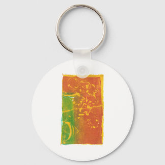 Toppling Flowers Key Ring