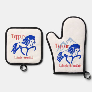 Toppur  oven mitt & pot holder set
