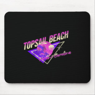 Topsail Beach, Nc Summertime Surfing Destinations Mouse Mat