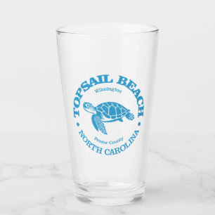 Topsail Beach (sea turtle) Glass