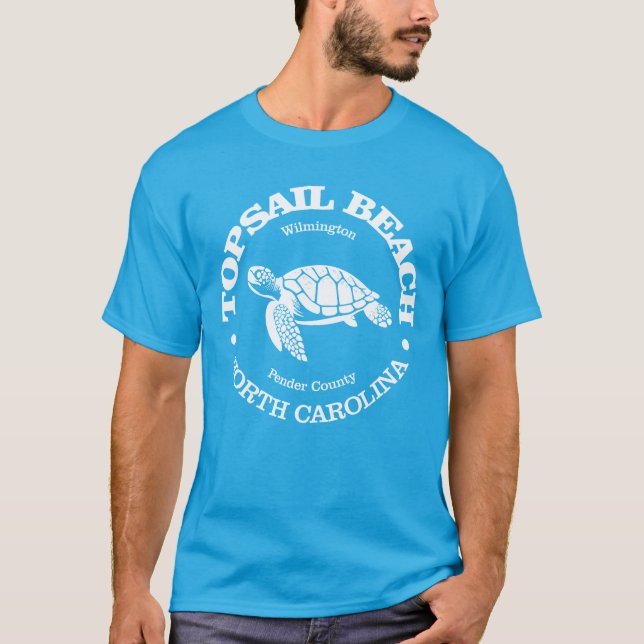 Topsail Beach (sea turtle) T-Shirt (Front)