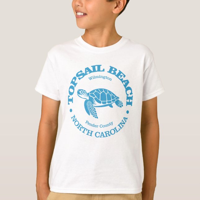 Topsail Beach (sea turtle) T-Shirt (Front)
