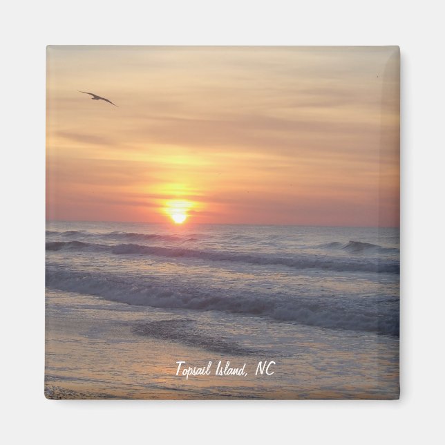 Topsail Island NC Magnet (Front)