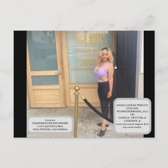 #TOPSUPERMODEL2023 POSTCARD (Front)