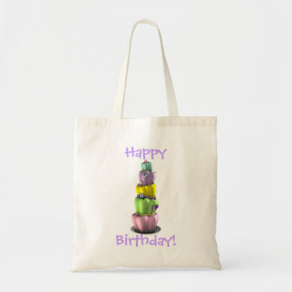 Topsy Turvy Cake Gift Tote Bag