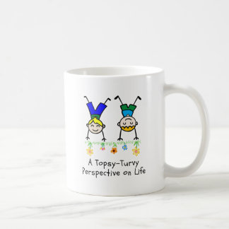 Topsy-Turvy Perspective on Life. Coffee Mug