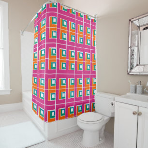 Topsy Turvy Shower Curtain
