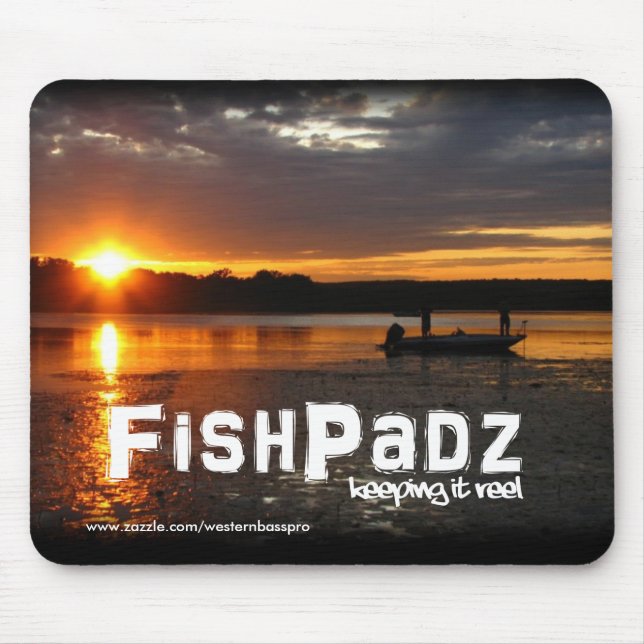 Topwater Fishing Mousepad (Front)
