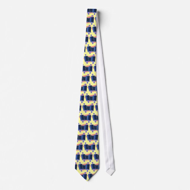 TORAH BLUE TIE (Front)