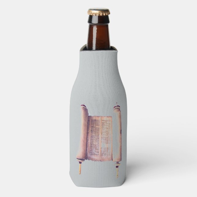 TORAH BOTTLE COOLER (Bottle Front)