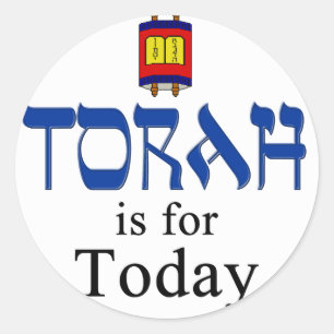 Torah is for Today Classic Round Sticker